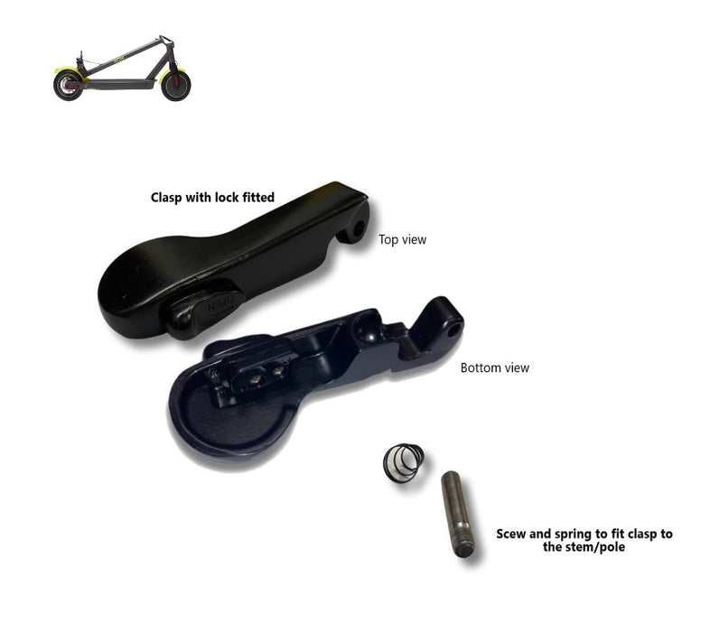 flow camden air 350 scooter clasp /folding Fit/latch