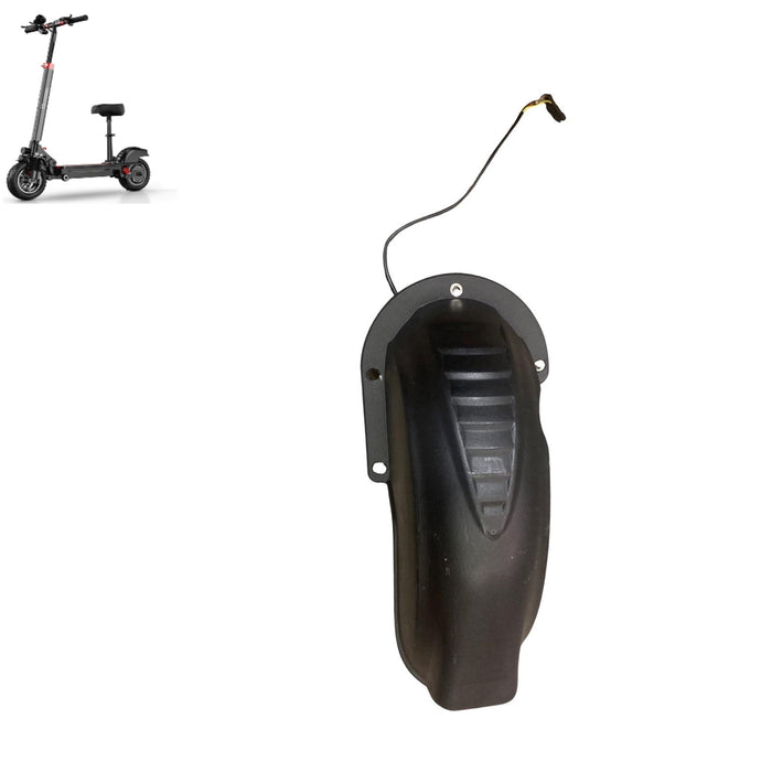 iscooter ix5 rear Mudguard With Tail Light fitted