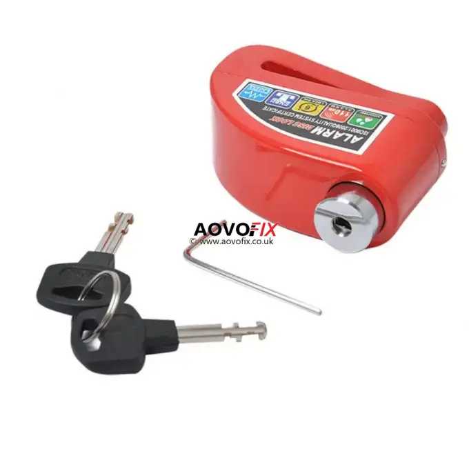 Aovo Scooter Disc Brake Lock with Alarm & waterproof - Disc