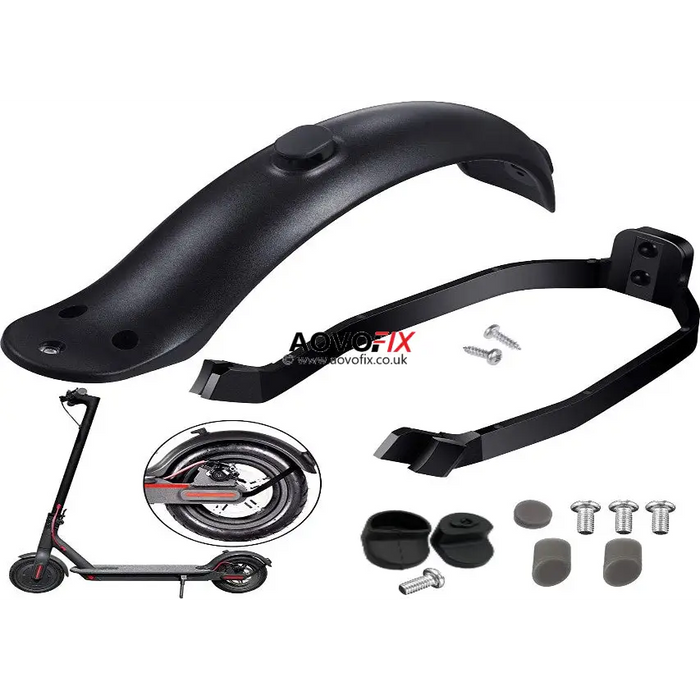 Fit4Most Rear Mudguard 13 PCS set - Riding Scooters