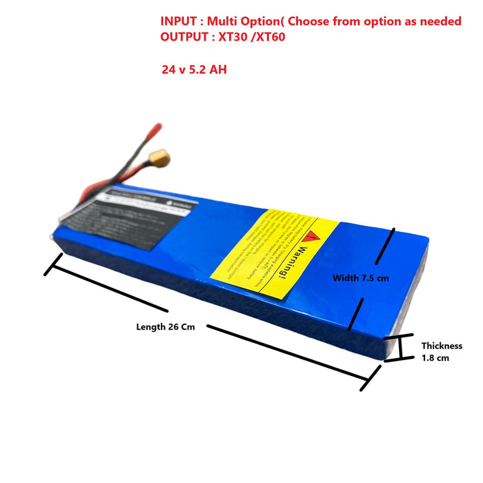 electric scooter battery 24 v 5.2 AH v1