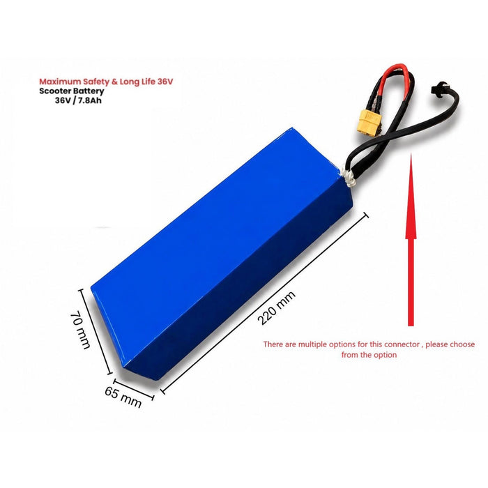 Generic battery 36v 7.5 AH v2