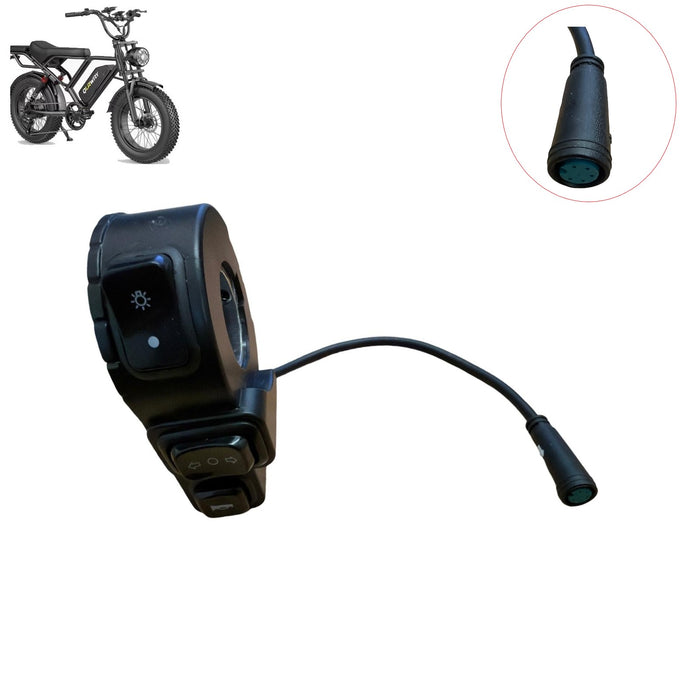 Qlaway BK20 Electric Bike light horn indicator switch