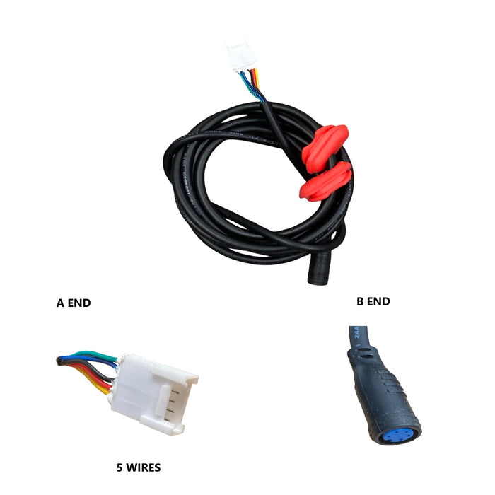 Electric Scooter Dashboard Controller Cable v6