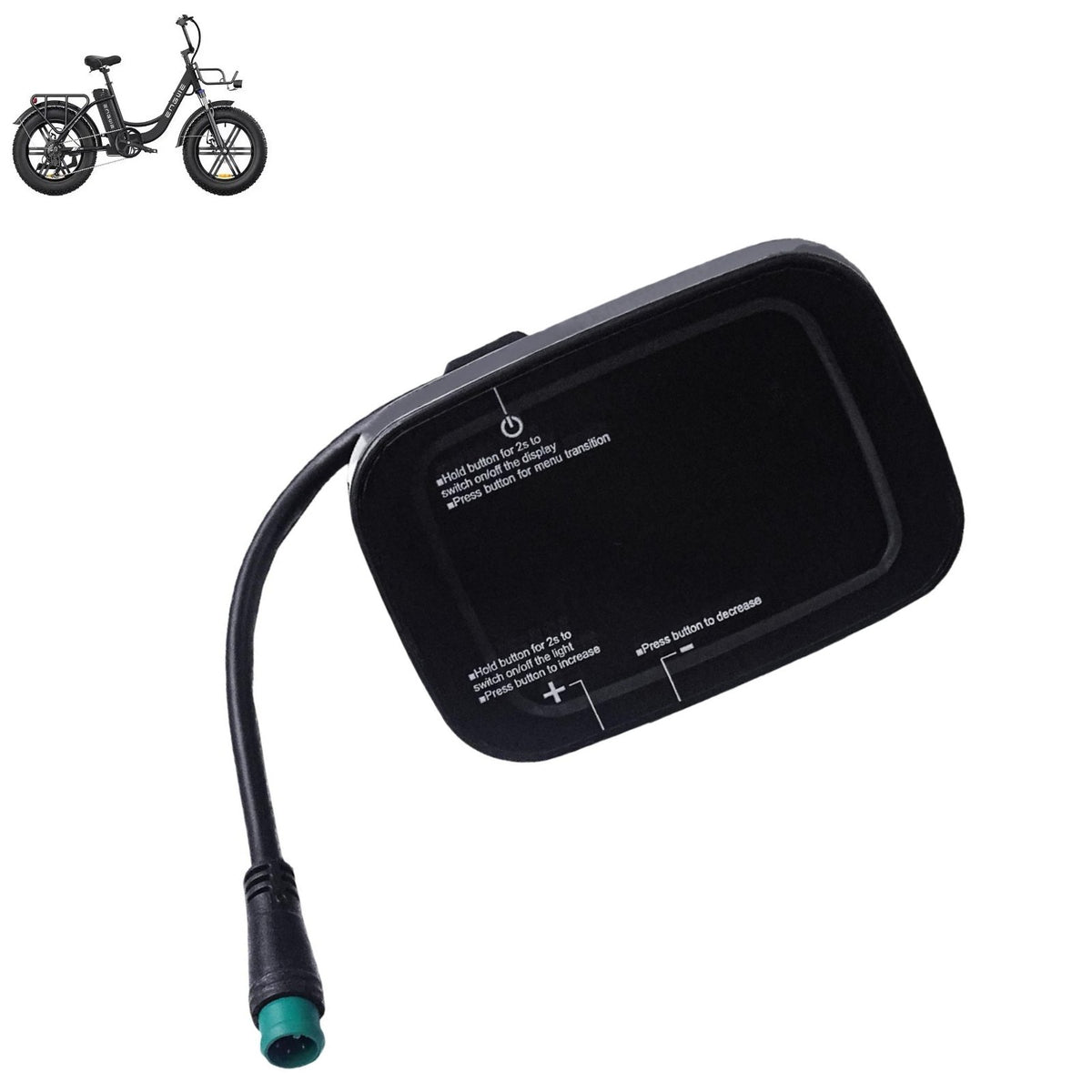 ENGWE L20 replacement display | engwe bike display | YL20C48v Display ...