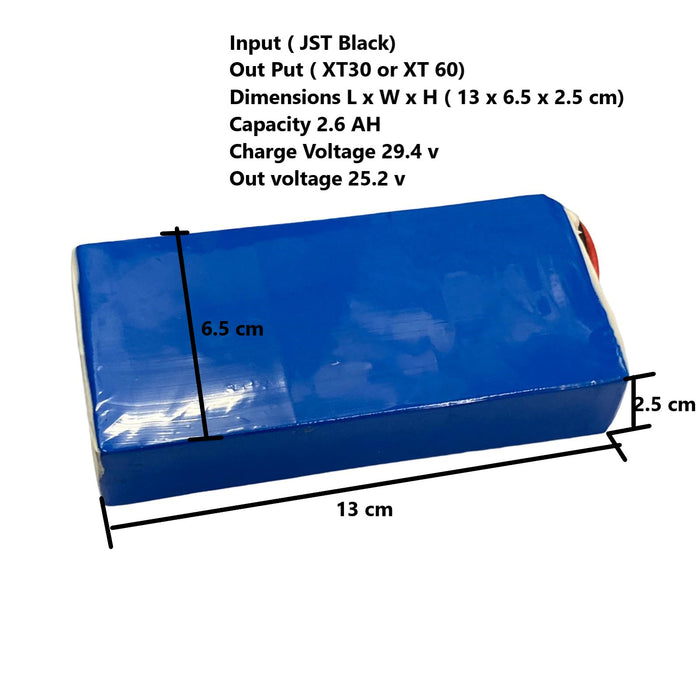 Generic battery 25.2 v 2.6 AH