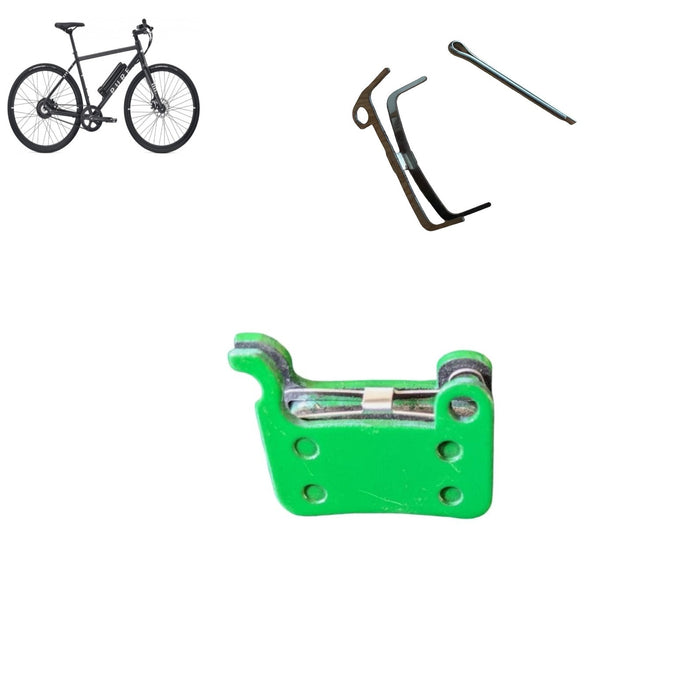 Pure Flux One Electric Hybrid Bike Brake pads v2
