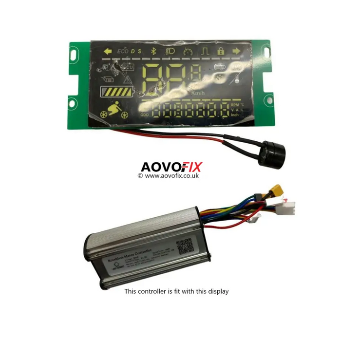 Scooter Display v13 - Controller with Display Set - Riding