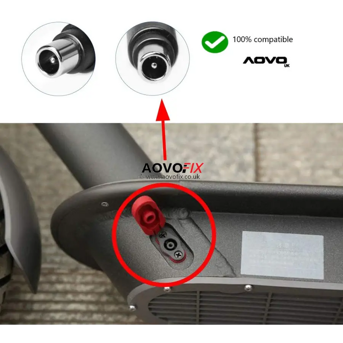 thumbnail image 2 of Electric Scooter Charger Port Cover, Electric Scooter Charging Port Cover Battery Charging Socket Electric Cover Charging Port Dust Plug Silicone Cover Electric 2 of 14