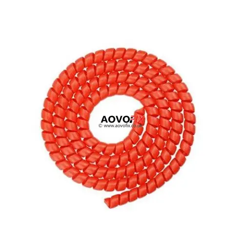 Cable Organizer for AOVO Scooter - Spiral Tube / Red -