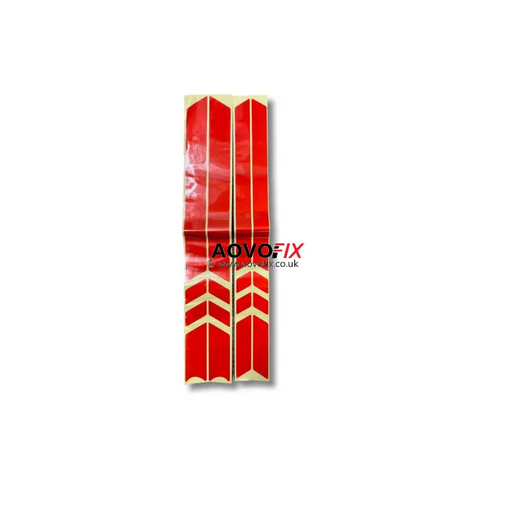 M365 Scooter Reflective Stickers 16 PCS - Red /Red - Riding